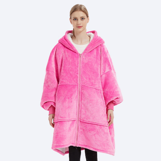 hugly-wearable-blanket-zipper-fuchsia-royale-1